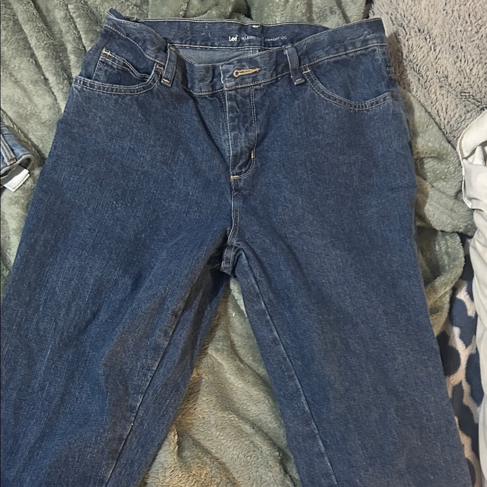 Lee Dark Blue Denim Pants